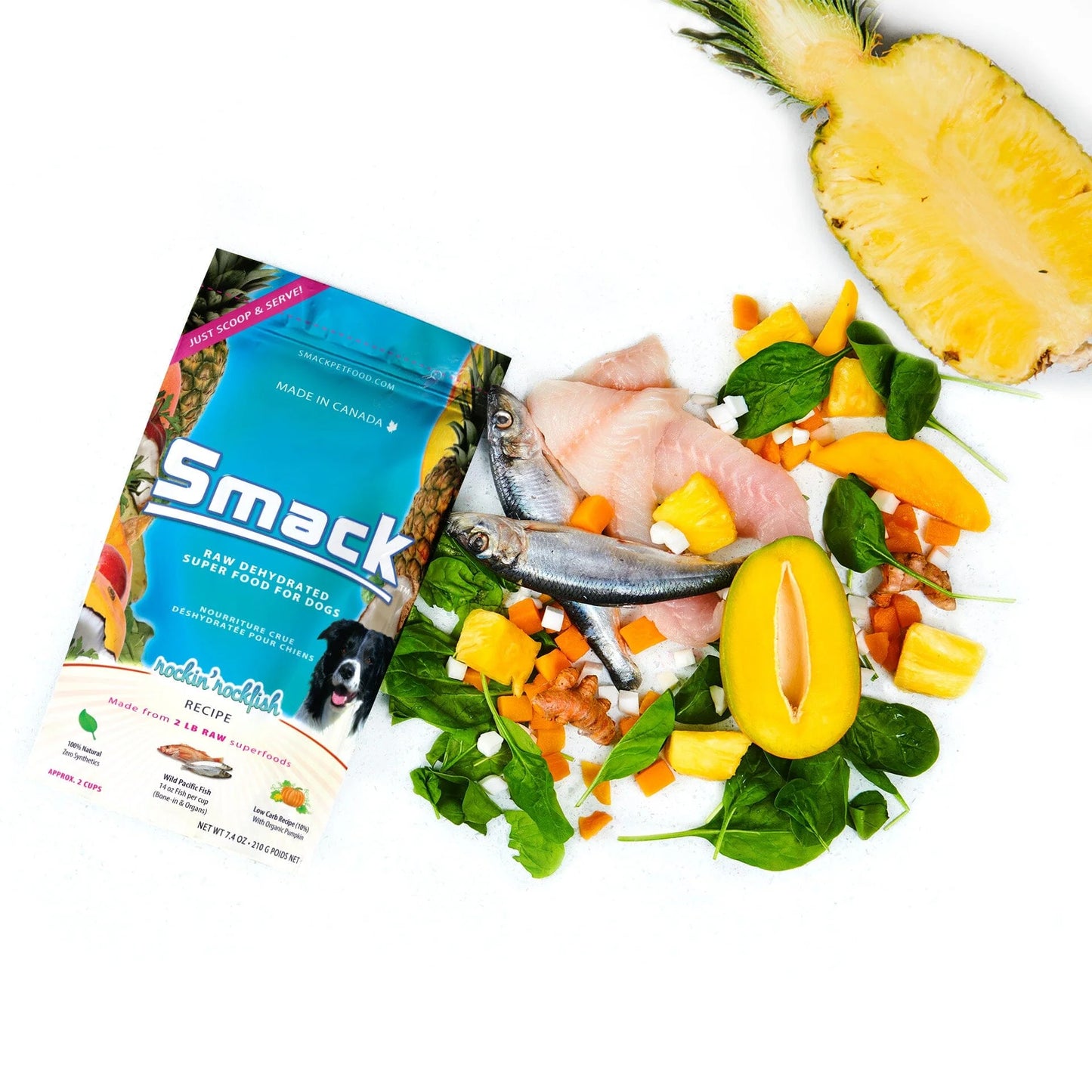 SMACK Raw Dehydrated Super Food For Dogs