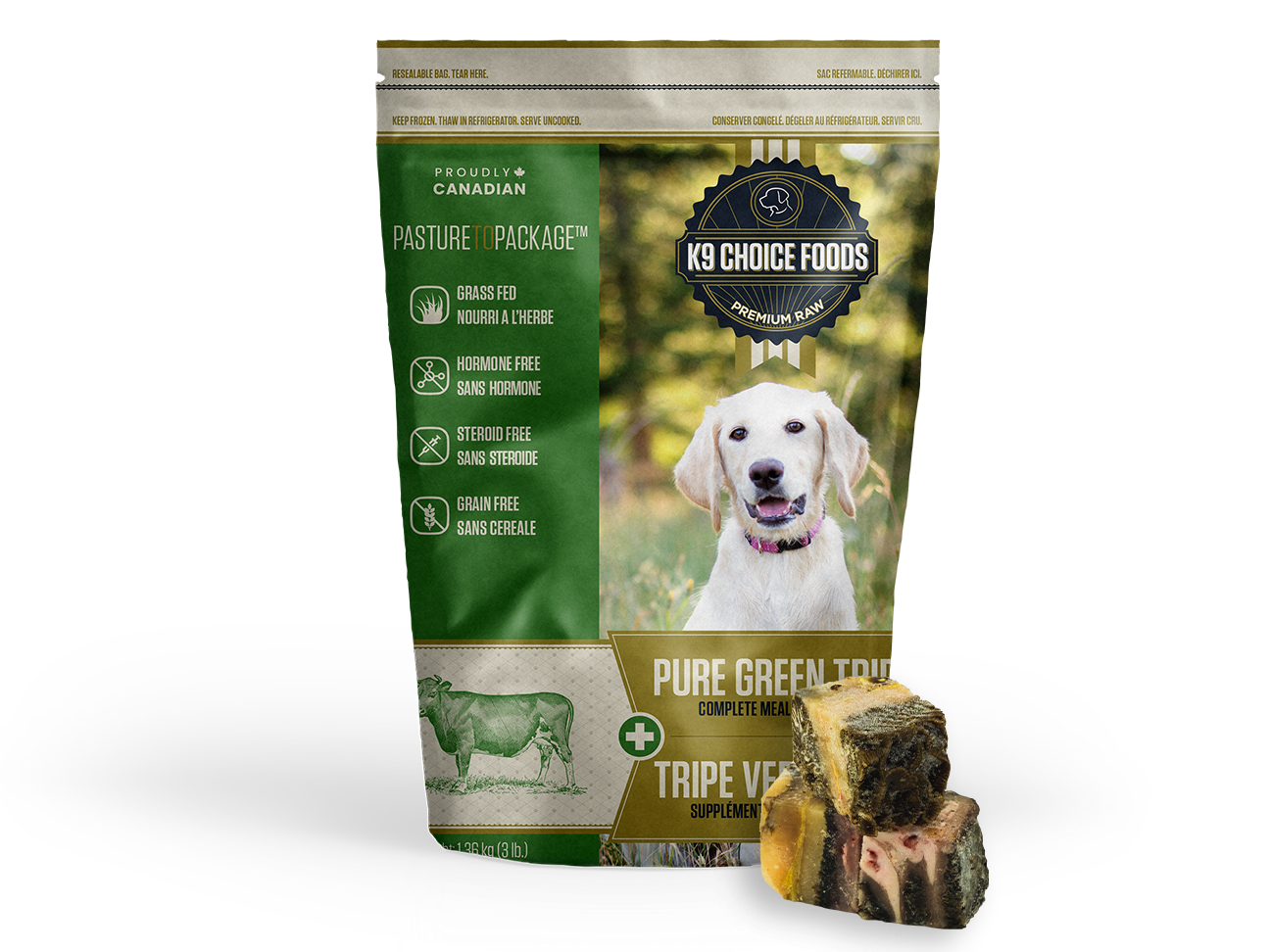 K9 Choice Foods® Pure Green Tripe