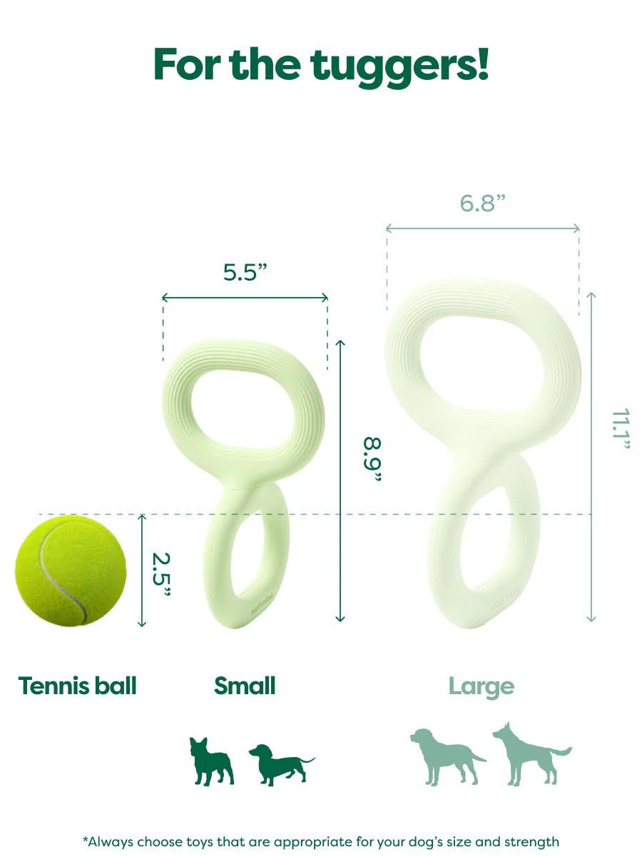 Earth Rated Natural Rubber Tug Toy