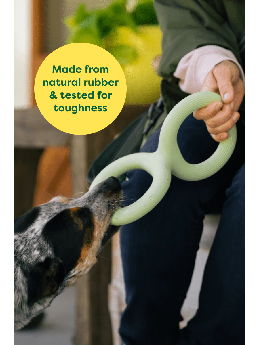 Earth Rated Natural Rubber Tug Toy