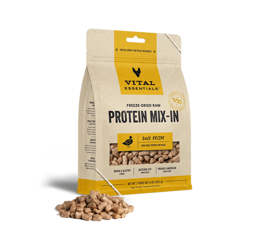 Vital Essentials Freeze Dried Raw Protein Mix-In Duck